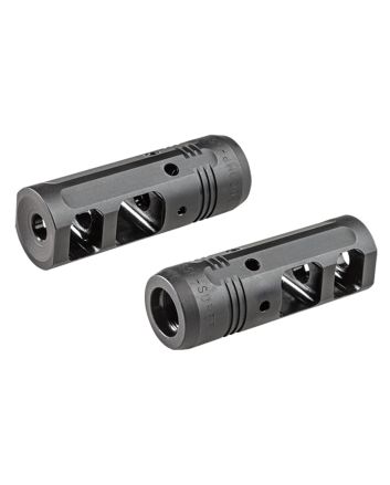 SureFire PROCOMP556 ProComp Muzzle Brake Black Nitride Steel with 1/2"-28 tpi Threads &amp; 2.50" OAL for 5.56x45mm NATO M16, M4
