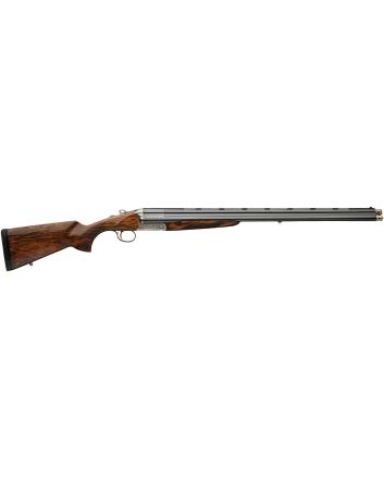 Chiappa Firearms 930.354 CD Triple Crown Empire Grade Full Size 20/28 Gauge Break Open 3+1 26" Blued Chrome Lined Vent Rib Barrel, Silver Engraved Steel Receiver, Fixed Oiled Walnut Stock