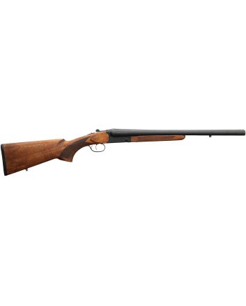 Chiappa Firearms 930.360 500 Field 12 Gauge Break Open 3" 2 20" Black Side By Side Barrel, Black Steel Receiver, Fixed Walnut Wood Stock