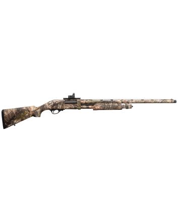 Chiappa Firearms 930.308T 335 Turkey Full Size 12 Gauge Pump 3.50" 5+1 26" Mossy Oak Country DNA Chrome Lined Vent Rib Barrel, Picatinny Rail Aluminum Receiver &amp; Fixed Synthetic Stock, Red Dot 4 MOA