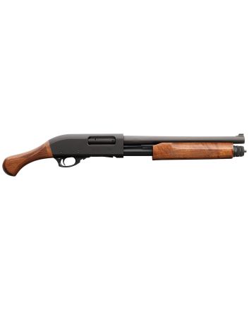 Chiappa Firearms 930.362 Honcho Tactical 12 Gauge Pump 3" 5+1 14" Black Steel Barrel, Black Drilled &amp; Tapped Aluminum Receiver, Checkered Walnut Birds Head Grip