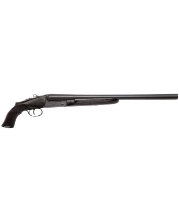 Chiappa Firearms 930.385 50012 Gauge Break Open 2 20" Black Side By Side Barrel, Black Receiver, Black Wood Stock, Includes Pistol Grip