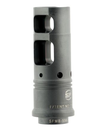 Surefire SFMB5561228 Suppressor Adapter Muzzle Brake 5.56x45mm NATO 1/2"-28 tpi Stainless Steel