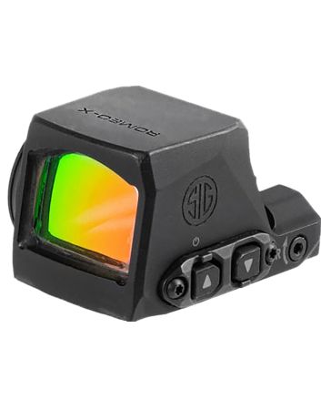 Sig Sauer Electro-Optics SORX1231 Romeo-XBlack Anodized 1 x 24 mm 3 MOA Red Dot Aluminum Housing