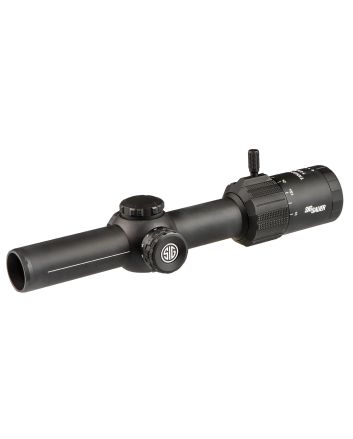 Sig Sauer Electro-Optics SOTM61001 Tango-MSR LPVO (SFP) Black 1-6x24mm 30mm Tube Illuminated BDC6 Reticle Features Throw Lever