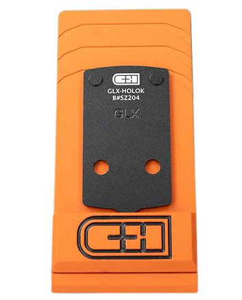 C&amp;h Precision GLXHOLOK V4 MIL/LEO AdapterBlack Anodized Holosun 407K/507K Pattern Footprint