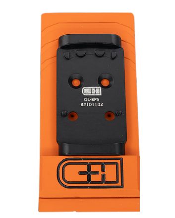 C&amp;h Precision GLEPS V4 MIL/LEO AdapterBlack Anodized Holosun EPS Pattern Footprint