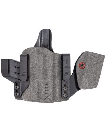 Safariland INCOG0750A0CX261MC IncogXw/ Mag Caddy IWB Black/Gray Boltaron Belt Clip Fits Sig P320L Right Hand