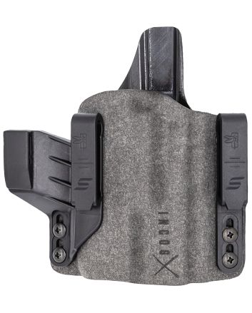 Safariland INCOG0835A0CX261 IncogXIWB Black/Gray Boltaron Belt Clip Fits Glock 17/19 Right Hand