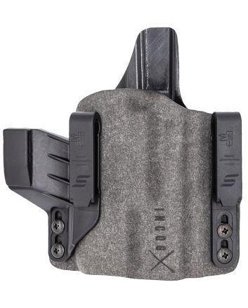Safariland INCOG0895A0CX261 IncogXIWB Black/Gray Boltaron Belt Clip Fits Glock 43X/48 Right Hand