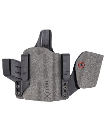 Safariland INCOG0895A0CX261MC IncogXw/Mag Caddy IWB Black/Gray Boltaron Belt Clip Fits Glock 43X/48 Right Hand