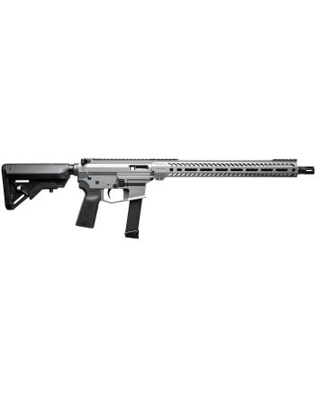 Angstadt Arms AAUDP09RGR UDP-99mm Luger 15+1 16" Black Melonite Threaded Barrel, Tactical Gray Cerakote Picatinny Rail Aluminum Receiver, 15" M-LOK Handguard, Black Synthetic B5 Bravo Stock