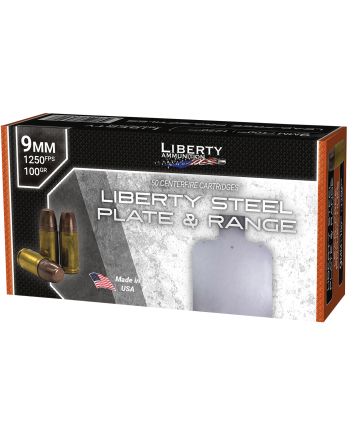 Liberty Ammunition LAR90662 9mm 100gr 50 Per Box/25 Case
