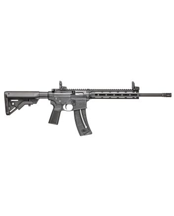 Smith &amp; Wesson 14180 M&amp;P15-22 Sport 22 LR 25+1 16.50" Black Steel Threaded Barrel, Picatinny Rail Polymer Receiver, M-LOK Polymer Handguards, Black Polymer B5 Bravo Stock, Black B5 Type 23 Grips