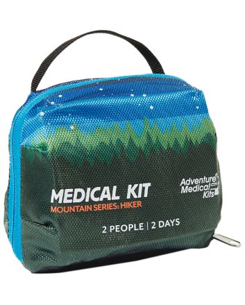 Adventure Medical Kits 01001021 Mountain Hiker Medical Kit First Aid Water Resistant Orange/Blue