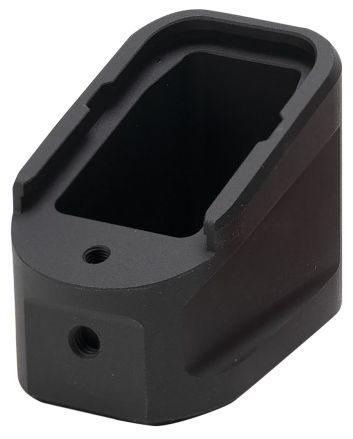 Strike Industries EMPALG17BK Extended Mag PlateFits Glock G17 Fits Glock G22 Black 6061 T-6 Aluminum