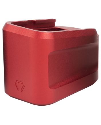 Strike Industries EMPALG19RED Extended Mag PlateFits Glock G19 Red 6061 T-6 Aluminum