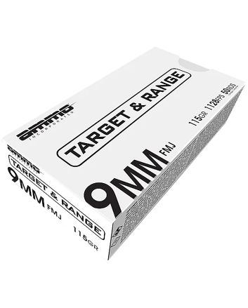 Ammo Inc 9115FMJTR50 Signature9mm 115gr Full Metal Jacket 50 Per Box/20 Case