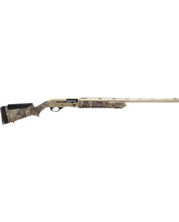 Savage Arms 57776 Renegauge Prairie 12 Gauge Semi-Auto 4+1 28" Desert Sand Cerakote Fluted Vent Rib Barrel &amp; Aluminum Receiver, Adjustable TrueTimber Prairie Synthetic Stock