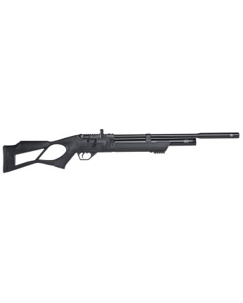 Hatsan USA HGFLASH22 Flash QE Air Rifle 22 Cal Quiet Energy Shrouded Barrel, Black Anodized Aluminum Receiver, Synthetic Thumbhole Stock w/Monte Carlo Cheek Rest, Spring Loaded Rotary Magazine