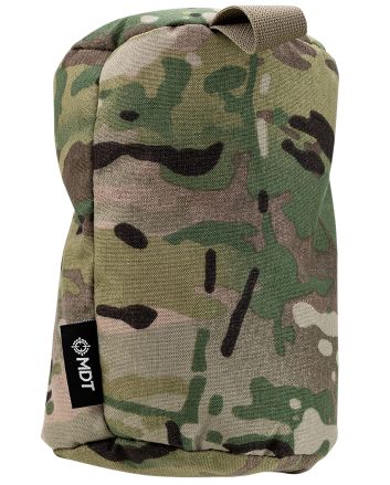 Mdt Sporting Goods Inc 108049-MCM Traveller Shooting Bag Multi-Cam Nylon Webbing Straps 500D Cordura Fabric Git-Lite 8oz House Fill 1lb
