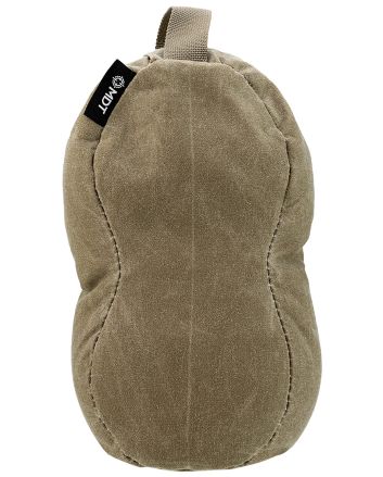 Mdt Sporting Goods Inc 108049-COY Traveller Shooting Bag Coyote Brown Nylon Webbing Straps 500D Cordura Fabric House Fill 1lb