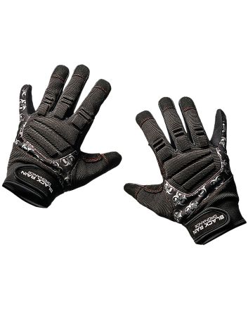Black Rain Ordnance TACTGLOVEBLK/GRYM Tactical GlovesBlack/Gray Medium Velcro