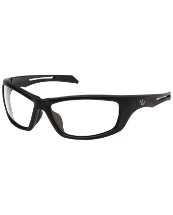 Pyramex VGSB1310T Howitzer Glasses Clear Lens Black Frame