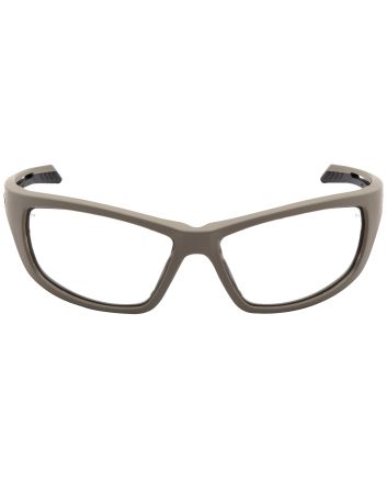 Pyramex VGST1310T Howitzer Glasses Clear Lens Anti-Fog Tan Frame