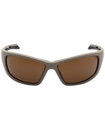 Pyramex VGST1318T Howitzer Glasses Bronze Lens Anti-Fog Tan Frame