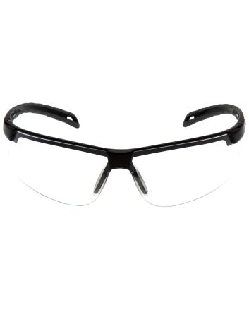 Pyramex PYSB8610DT Everlite Glasses Clear Lens Anti-Fog Black Frame