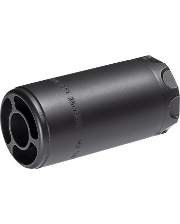 SureFire WARDEN5/8-24-BK Warden5.56mm/7.62mm 5/8x24 Stainless Steel Black Cerakote