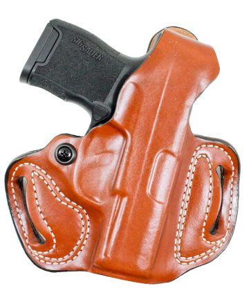 DeSantis Gunhide 085TA1ZZ0 Thumb Break Mini Slide Tan Fits Rost Martin RMIC Belt Loop Mount Right Hand