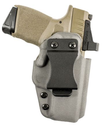 DeSantis Gunhide 220LA1LZ0 Mean StreakIWB Pewter Gray Kydex/ Fits Glock 19/45/23/32 Belt Clip Mount Right Hand