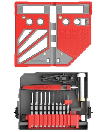 Real Avid AVMBBPKITMaster Gray/Red Steel 18 Pieces