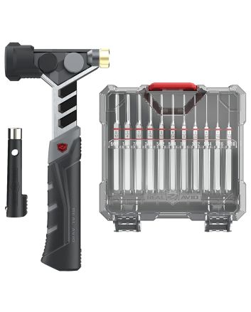 Real Avid AVAMHAPS Master Hammer and Accu-Punch Pin Punch Set Steel 11 Pieces