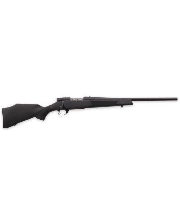 Weatherby VYT223RR0T Vanguard Synthetic Compact 223 Rem 5+1 20" Matte Blued #1 Threaded Barrel, Matte Blued Drilled &amp; Tapped Steel Receiver, Black Adjustable Synthetic Stock