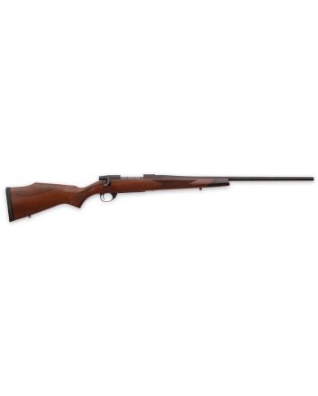 Weatherby VDT243NR2T Vanguard Sporter Full Size 243 Win 5+1 22" Bead Blasted Blued #2 Threaded Barrel, Matte Blued Drilled &amp; Tapped Steel Receiver, Grade A Walnut Monte Carlo Stock