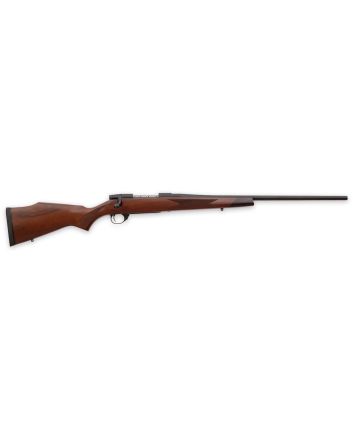 Weatherby VDT270NR4T Vanguard Sporter Full Size 270 Win 5+1 24" Bead Blasted Blued #2 Threaded Barrel, Matte Blued Drilled &amp; Tapped Steel Receiver, Grade A Turkish Walnut Monte Carlo Stock