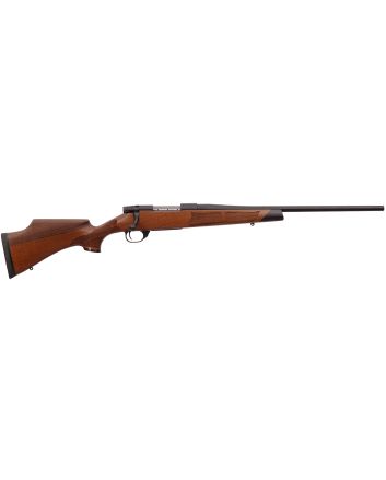 Weatherby VWR223RR0T Vanguard Camilla Compact 223 Win 5+1 20" Matte Blued #1 Threaded Barrel, Matte Blued Drilled &amp; Tapped Steel Receiver, Grade A Turkish Walnut Monte Carlo Wood Stock