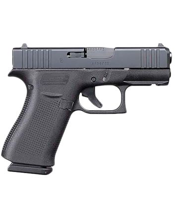 Glock UX4350201FR G43XSub-Compact Frame 9mm Luger 10+1 3.41" Black GMB Barrel, Black nDLC Front Rail/Serrated Steel Slide, Black Polymer Frame w/Beavertail, Black Textured Grip, Ambidextrous