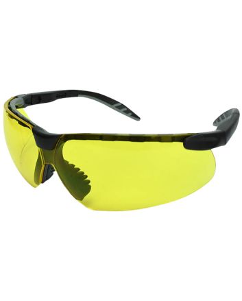 Radians CSB10541CS Ballistic Glasses Amber Lens Black Frame