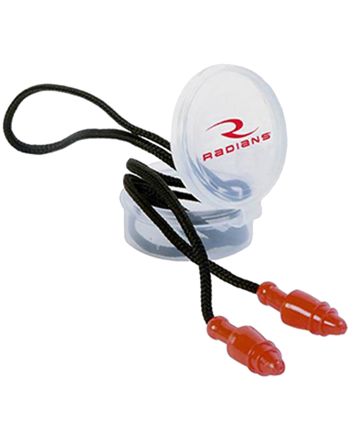 Radians JP3150RD/50 SnugPlugs Earplugs 28 dB In The Ear Black/Red 50 Pair