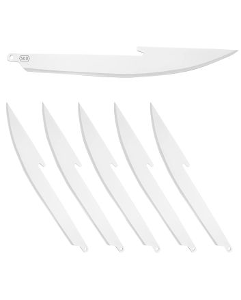 Outdoor Edge RR506 Replacement Blades 500 6 Blades, Boning/Fillet 5" 420J2 SS Blade