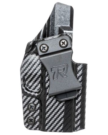 Rounded Gear SSRP365CFRHVAR KydexIWB Black Kydex Fits Sig P365 Belt Clip Right Hand