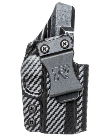 Rounded Gear SWNMPSHIELDCFRHVAR KydexIWB Black Kydex Fits S&amp;W M&amp;P 9/40 Belt Clip Right Hand