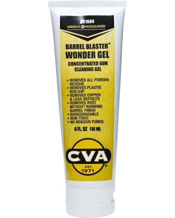 CVA AC1684 Barrel Blaster Wonder Gel Against Lead Build Up 4 oz Squeeze Tube