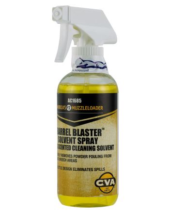 CVA AC1685 Barrel Blaster Solvent Against Black Powder Fouling 12 oz Trigger Spray