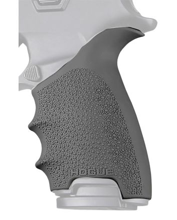 Hogue 17602 Grip Sleeve Handall Beavertail Slate Gray Rubber Fits Sig Sauer P320 Full Size