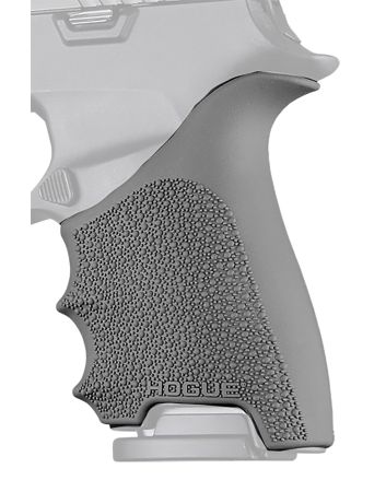 Hogue 17612 Grip Sleeve Handall Beavertail Slate Gray Rubber Fits Sig Sauer P320 Compact